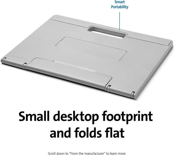 KENSINGTON SmartFit Easy Riser Go K50420EU Laptop Stand for Laptops up to 17" - Grey - Image 2