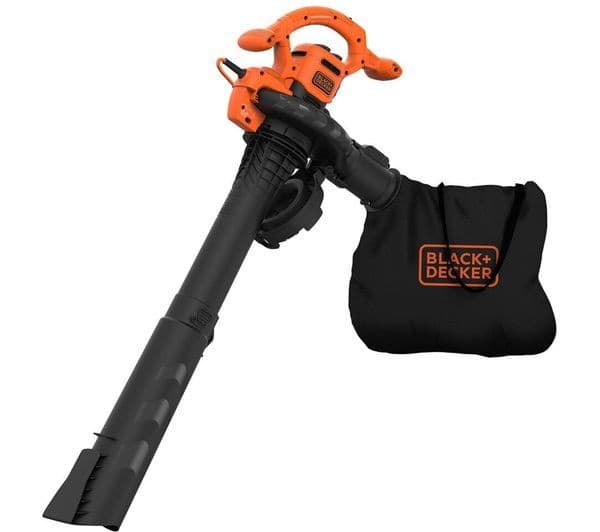 BLACK + DECKER BEBLV260-GB 2600 W 3-in-1 Electric Blower Vacuum - Orange & Black - Image 2