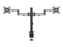 StarTech.com ARMDUAL3 Desk Mount Dual Monitor Arm for up to 32" Displays, 8kg per Monitor, VESA, Black thumbnail 2