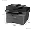 Brother MFC-L2800DW A4 Mono Laser All-in-One Wireless Printer with Fax thumbnail 2