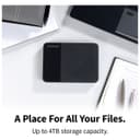 Toshiba Canvio Ready 2TB Portable Hard Drive - Black thumbnail 5