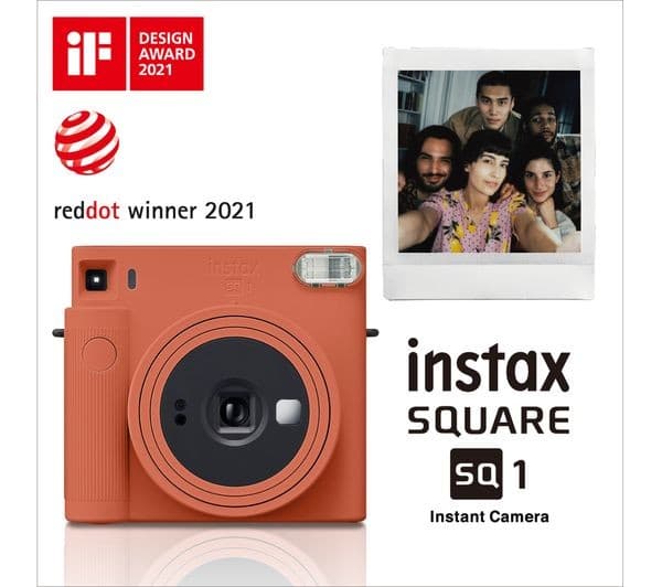 Instax SQUARE SQ1 Instant Camera - Terracotta Orange - Image 6