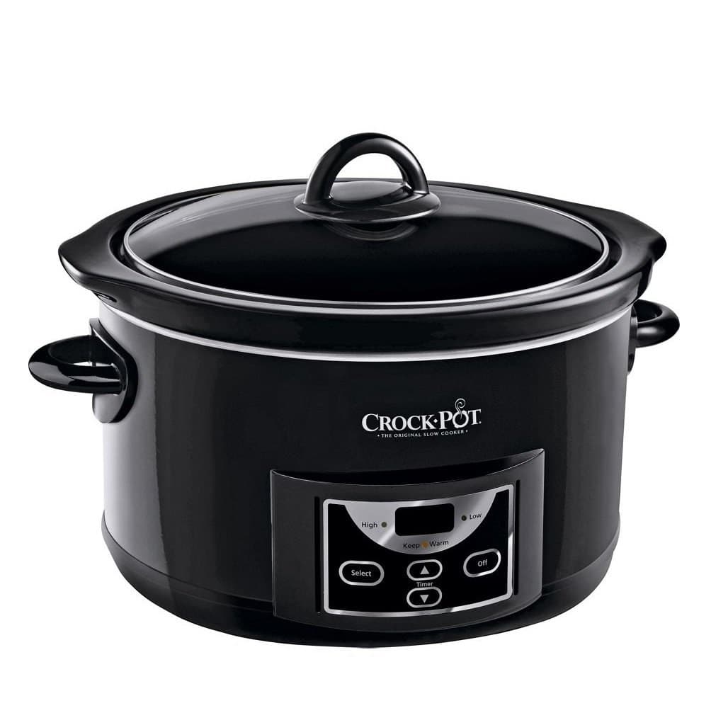 Crock-Pot 4.7L Countdown Slow Cooker SCCPRC507B - Black - Image 1