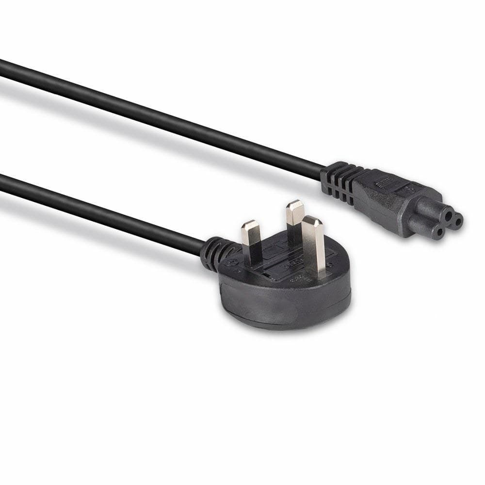 Lindy 1m UK 3 Pin to C5 Mains Cable, lead free - Image 3