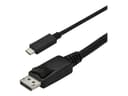 StarTech USB-C to DisplayPort 1.2 Cable 4K 60Hz 1m Black thumbnail 1