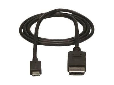 StarTech USB-C to DisplayPort 1.2 Cable 4K 60Hz 1m Black - Image 2