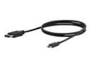 StarTech USB-C to DisplayPort 1.2 Cable 4K 60Hz 1m Black thumbnail 3