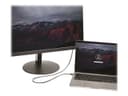 StarTech USB-C to DisplayPort 1.2 Cable 4K 60Hz 1m Black thumbnail 5