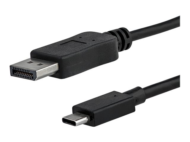 StarTech USB-C to DisplayPort 1.2 Cable 4K 60Hz 1m Black thumbnail 6
