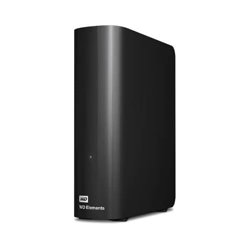 Western Digital Elements Desktop External Hard Drive 12TB Black
