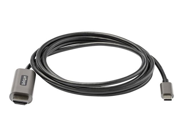 StarTech.com USB-C to HDMI Adapter Cable 4K 60Hz HDR10 2m Black - Image 2