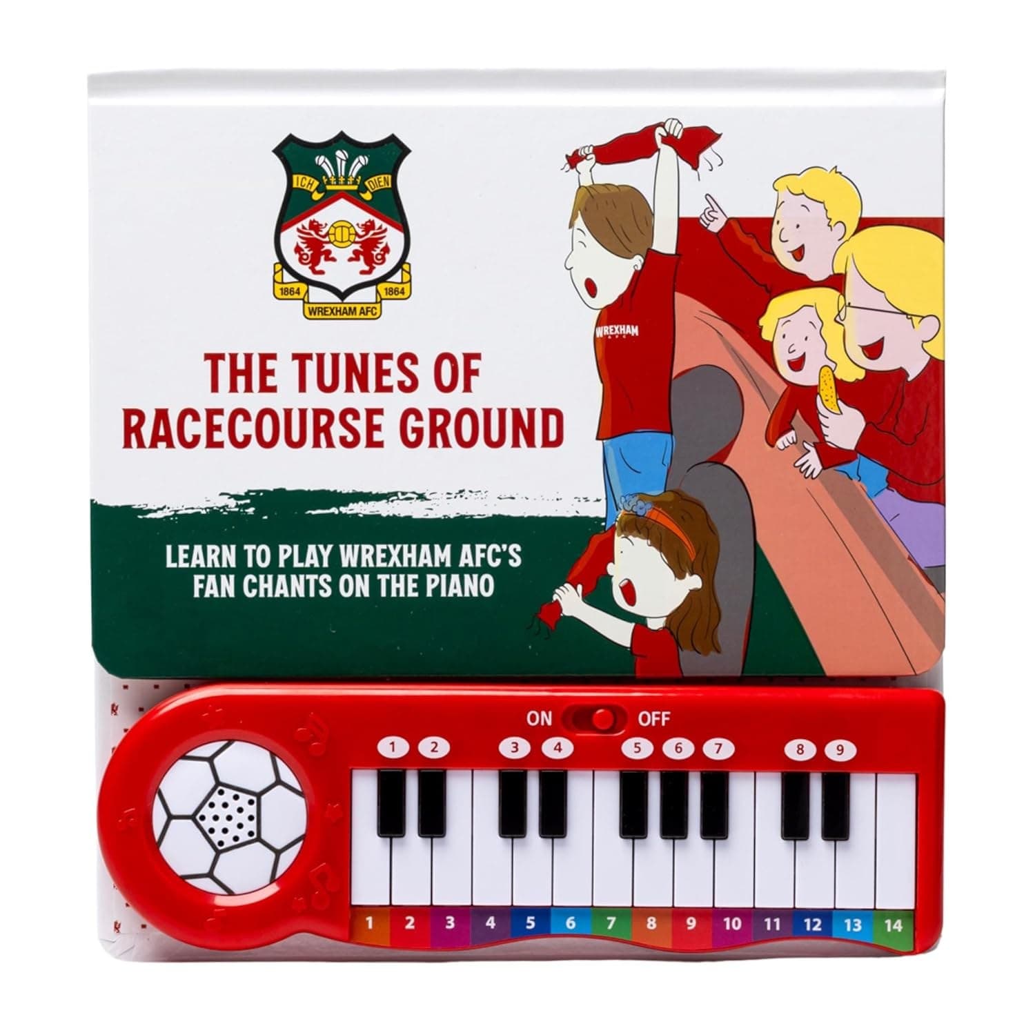 Wrexham AFC Wrexham Fan Chants Piano Book