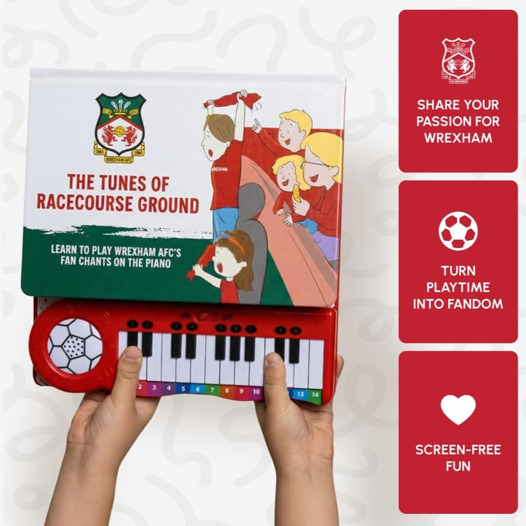 Wrexham AFC Wrexham Fan Chants Piano Book - Image 2