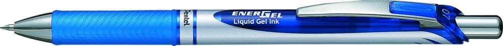 Pentel Energel XM 12 Pack Blue Retractable Gel Rollerball Pen 0.7mm
