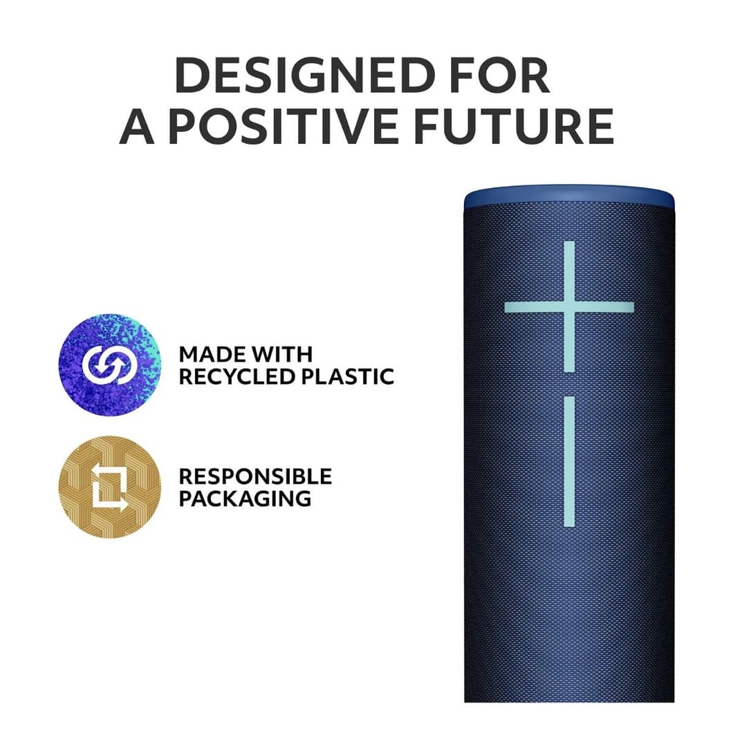 Ultimate Ears MEGABOOM 4 Portable Waterproof Bluetooth Speaker - Cobalt Blue - Image 2