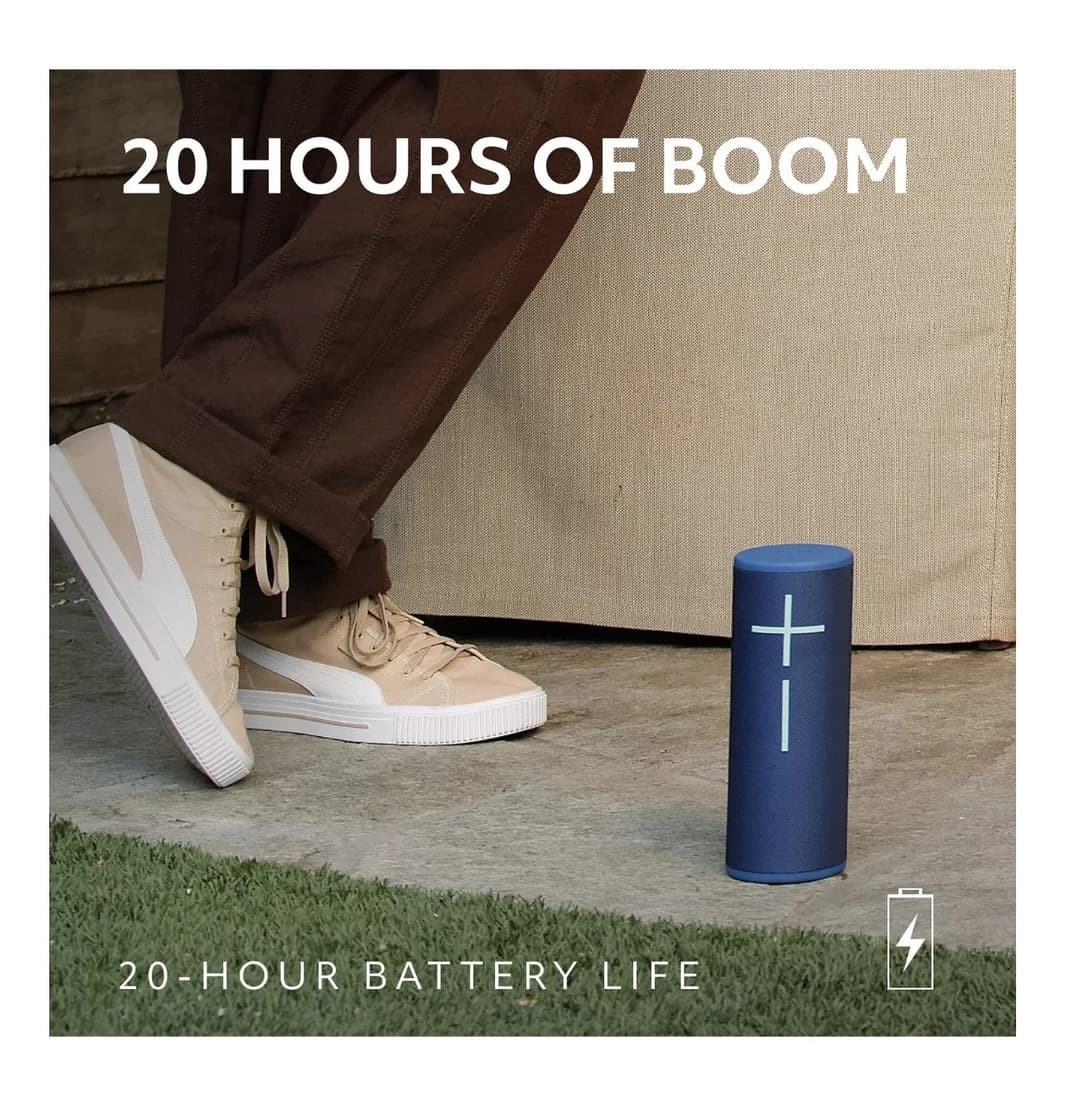 Ultimate Ears MEGABOOM 4 Portable Waterproof Bluetooth Speaker - Cobalt Blue - Image 3