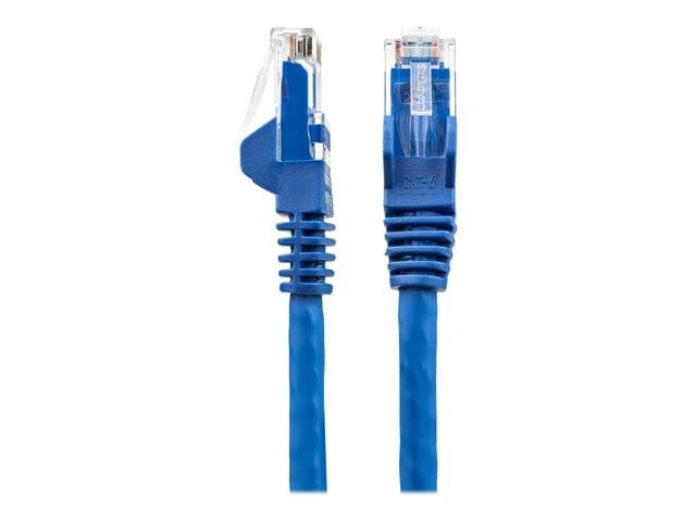 StarTech.com N6LPATCH1MBL CAT6 LSZH Snagless UTP Patch Cable 1m Blue - Image 2