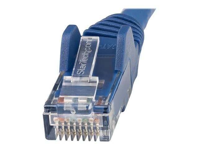 StarTech.com N6LPATCH1MBL CAT6 LSZH Snagless UTP Patch Cable 1m Blue - Image 5