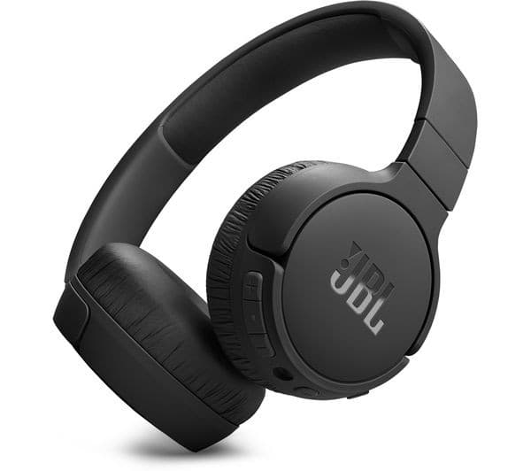 JBL Tune 670NC Wireless Bluetooth On-Ear Noise-Cancelling Headphones - Black - Image 1