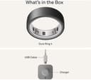 Oura Ring 4 Smart Ring - Stealth, Size 7 thumbnail 3