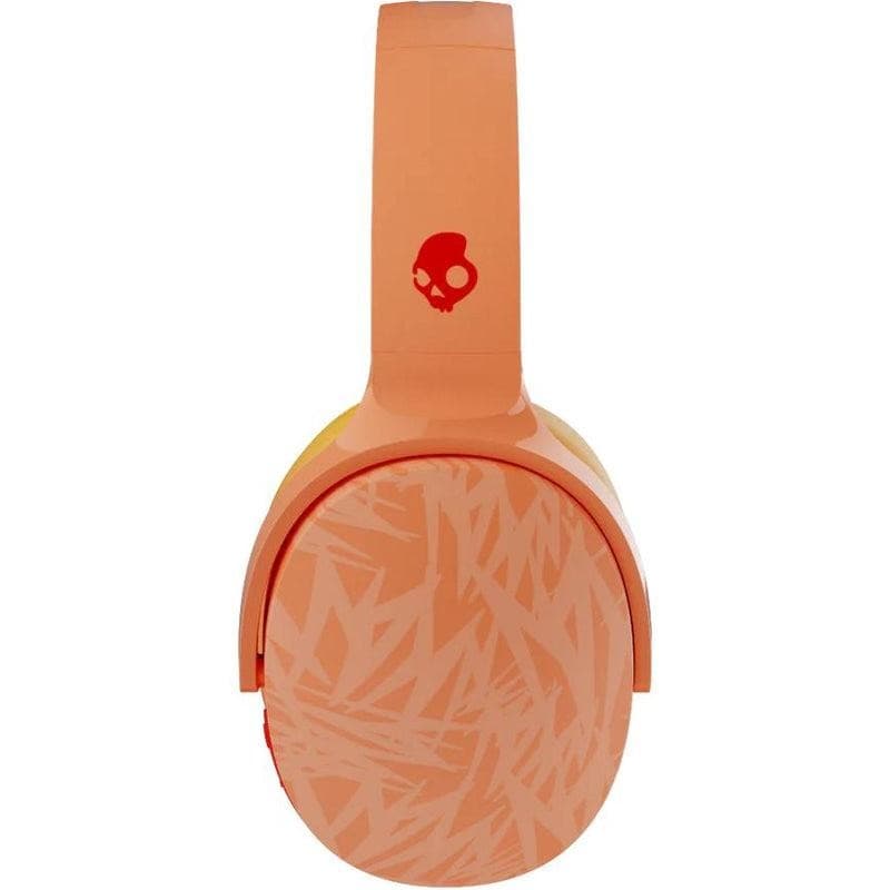 Skullcandy Hesh Evo Wireless Bluetooth Over-Ear Headphones - Bone/Orange Glow - Image 3