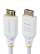 StarTech.com 6ft (1.8m) Premium Certified High Speed HDMI Cable, 4K 60Hz/1440p 144Hz, HDR10/HDCP 2.2/ARC, 18Gbps, UHD HDMI 2.0 Cord for TV/Monitor/Display, TPE Jacket, White thumbnail 1