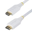 StarTech.com 6ft (1.8m) Premium Certified High Speed HDMI Cable, 4K 60Hz/1440p 144Hz, HDR10/HDCP 2.2/ARC, 18Gbps, UHD HDMI 2.0 Cord for TV/Monitor/Display, TPE Jacket, White thumbnail 3