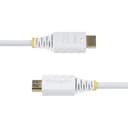 StarTech.com 6ft (1.8m) Premium Certified High Speed HDMI Cable, 4K 60Hz/1440p 144Hz, HDR10/HDCP 2.2/ARC, 18Gbps, UHD HDMI 2.0 Cord for TV/Monitor/Display, TPE Jacket, White thumbnail 5