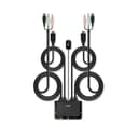 Lindy 2 Port HDMI 4K30, USB 2.0 and Audio Cable KVM Switch thumbnail 3