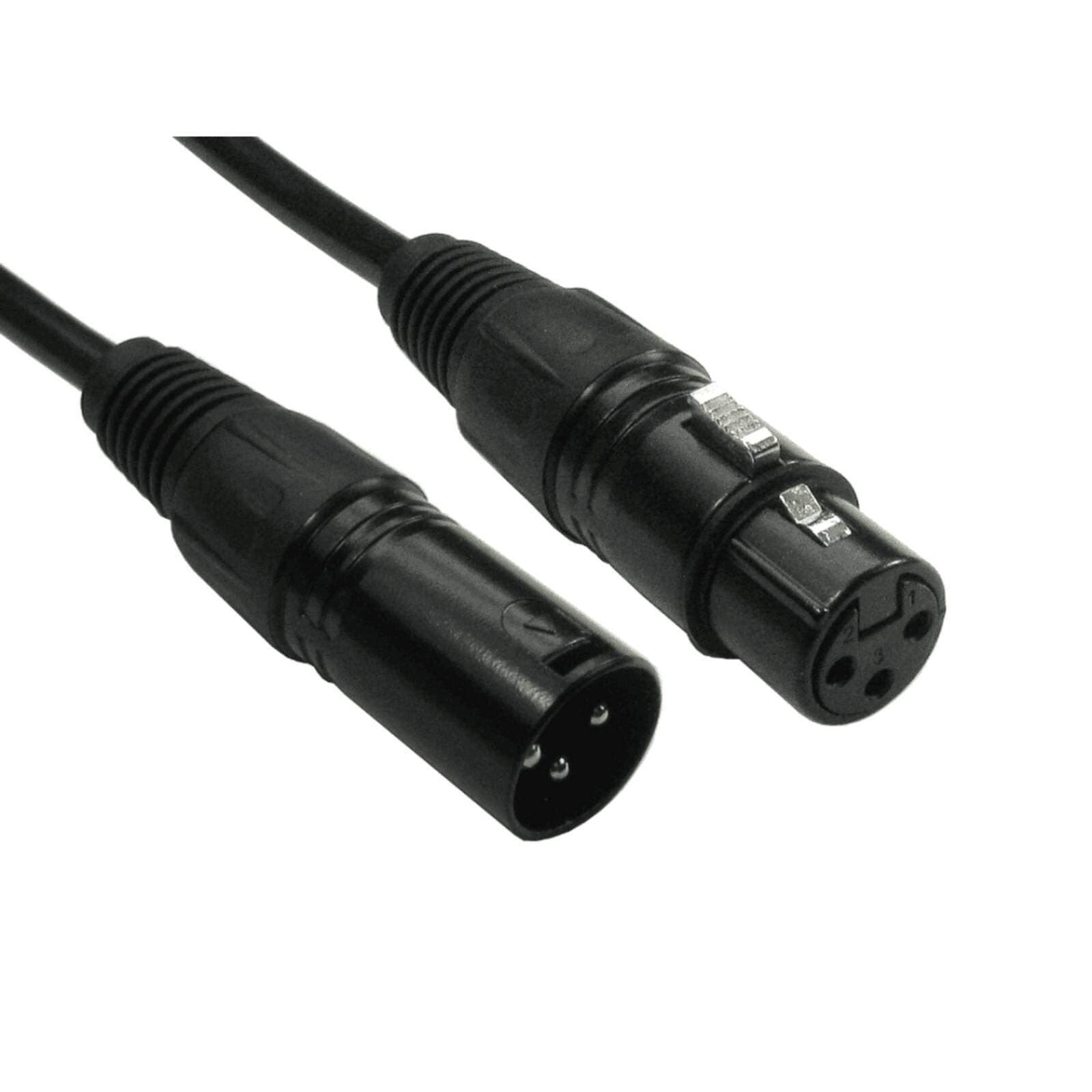 Cables Direct 2XLR-BK120 cavo audio 20 m XLR [3-pin] Nero (CDL 20m 3 Pin XLR M to F Black)