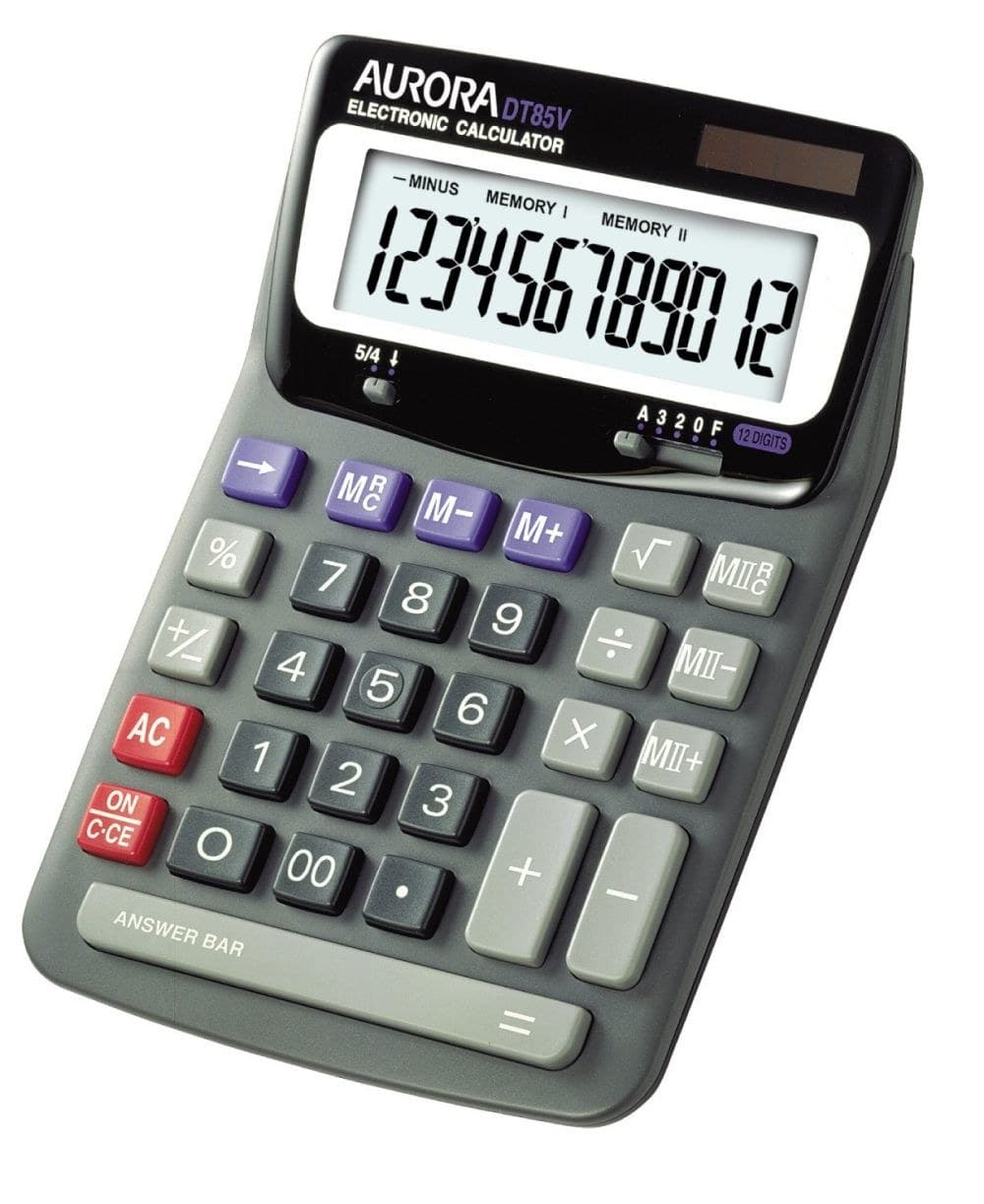 Aurora DT85V Desk Calculator - Image 1