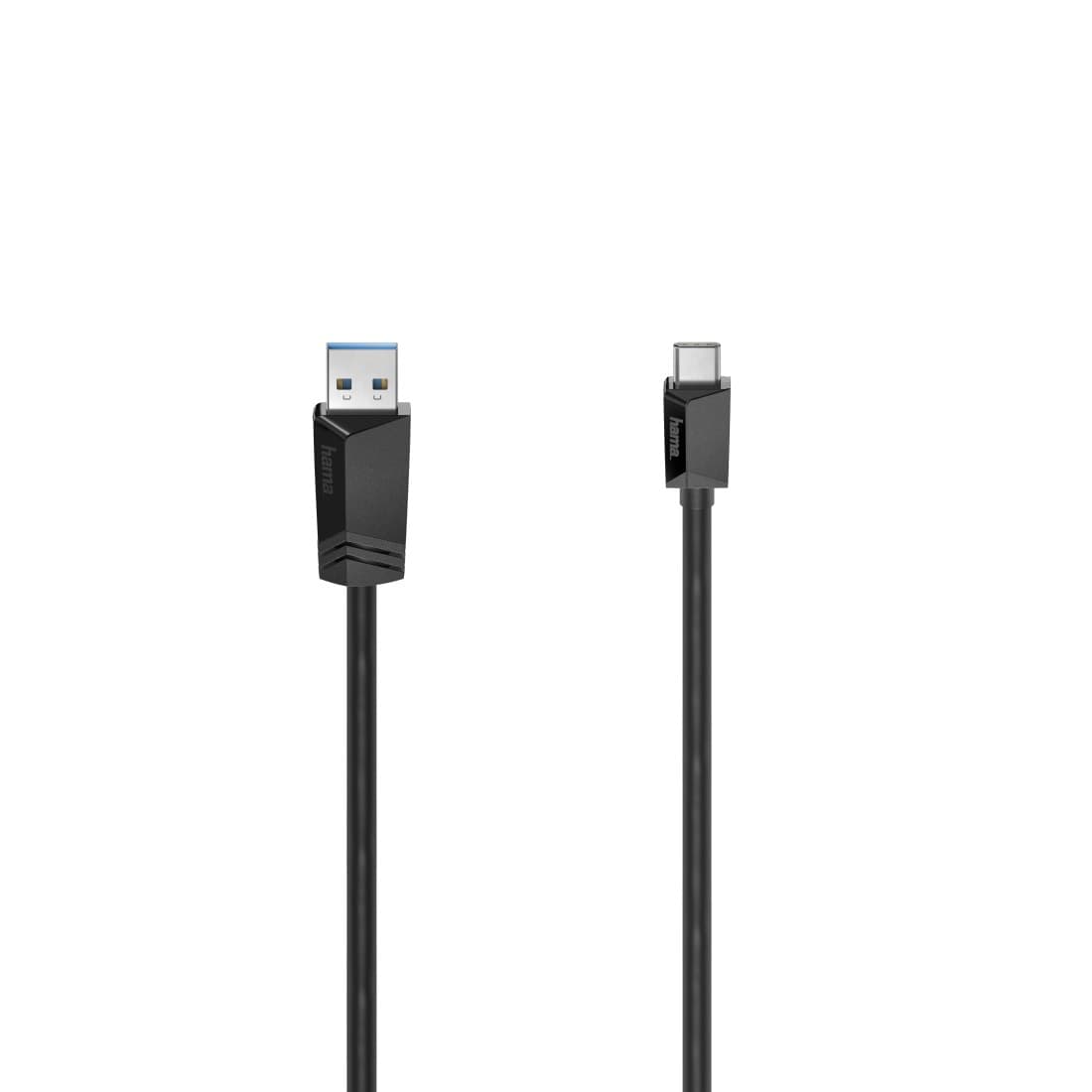 Hama USB 3.2 Gen 1 USB-A to USB-C Cable 5 Gbit/s Black (00200650) - 0.25 m