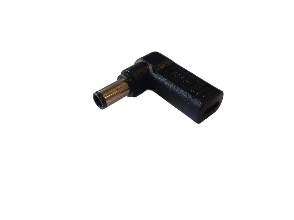 CoreParts USB-C (Female) to Classic 7.4*5.0 Plug Angled Adapter for HP, up to 90W (MBXUSBC-CO0009)