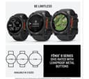 Garmin fenix 8 AMOLED Watch 51mm Slate Grey & Black thumbnail 6