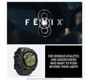 Garmin fenix 8 AMOLED Watch 51mm Slate Grey & Black thumbnail 7