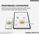 Samsung Galaxy Tab S7 FE 12.4-inch Wi-Fi 128GB 6GB RAM Tablet with S Pen - Mystic Pink thumbnail 5