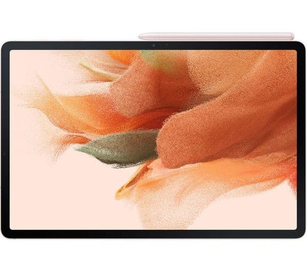Samsung Galaxy Tab S7 FE 12.4-inch Wi-Fi 128GB 6GB RAM Tablet with S Pen - Mystic Pink - Image 7