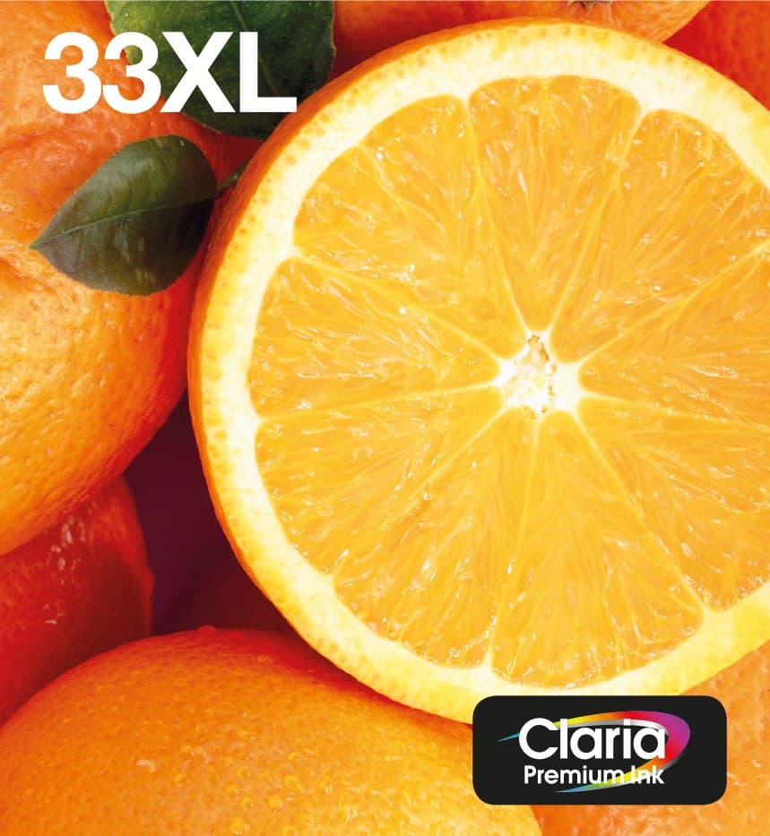 Epson Oranges Multipack 5-colours 33XL Claria Premium Ink EasyMail - Black, Photo Black, Cyan, Magenta, Yellow - Image 1