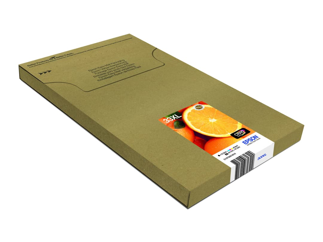 Epson Oranges Multipack 5-colours 33XL Claria Premium Ink EasyMail - Black, Photo Black, Cyan, Magenta, Yellow - Image 4