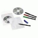 Hama CD/DVD Paper Sleeves, White - Pack of 100 thumbnail 2