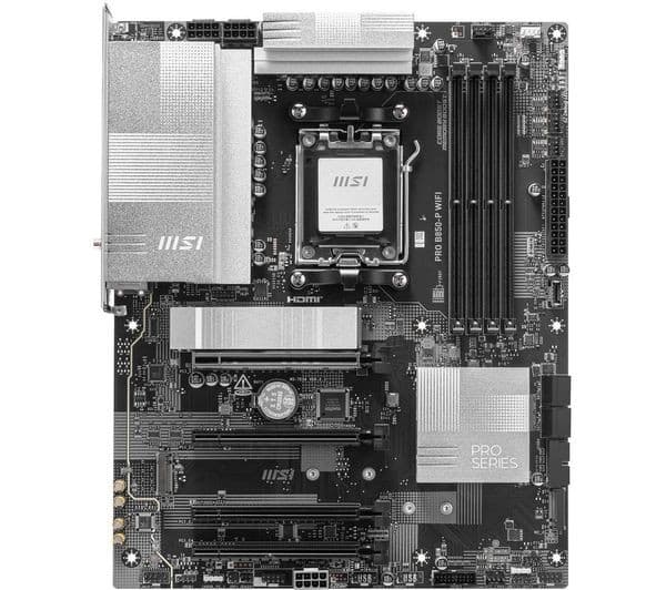 MSI PRO B850-P WIFI AMD B850 Socket AM5 ATX DDR5 Motherboard - Image 1