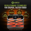 Tower Elite T17194 Dual Basket Air Fryer with Digital Control Panel, Match Cook & Smart Finish Functions, 8 Cooking Presets, Vortx Technology, 8L, 1700W - Graphite thumbnail 5