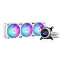 ASUS ROG Strix LC III 360 ARGB White Edition All-in-One Liquid CPU Cooler - 360mm Radiator, 3x 120mm ARGB Fans, Intel/AMD thumbnail 2