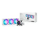 ASUS ROG Strix LC III 360 ARGB White Edition All-in-One Liquid CPU Cooler - 360mm Radiator, 3x 120mm ARGB Fans, Intel/AMD thumbnail 5