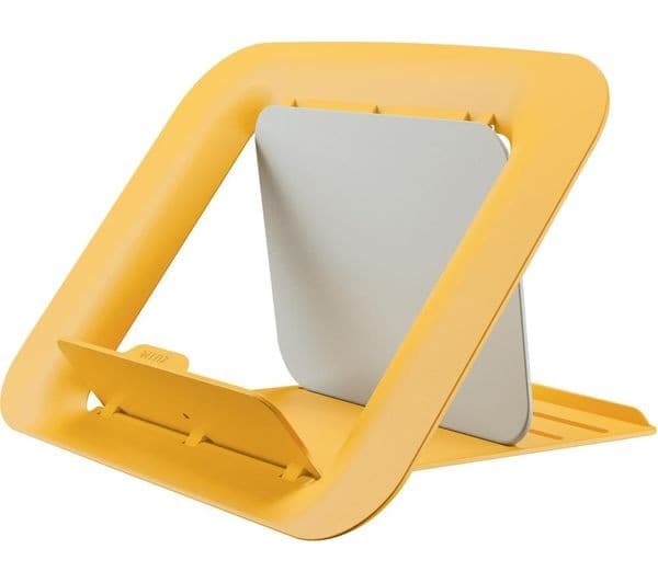 Leitz Ergo Cosy Adjustable Laptop Stand - Warm Yellow