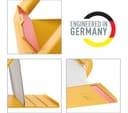 Leitz Ergo Cosy Adjustable Laptop Stand - Warm Yellow thumbnail 4