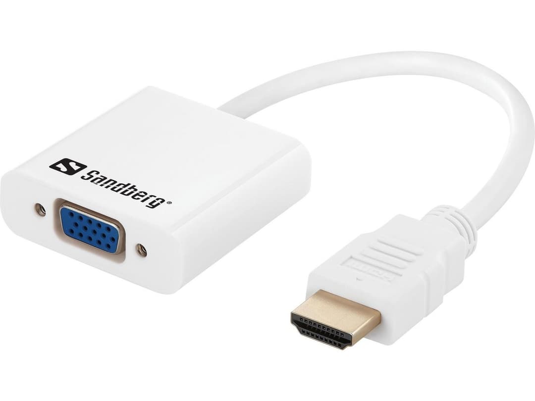 Sandberg HDMI to VGA+Audio Converter (508-77) - Image 1