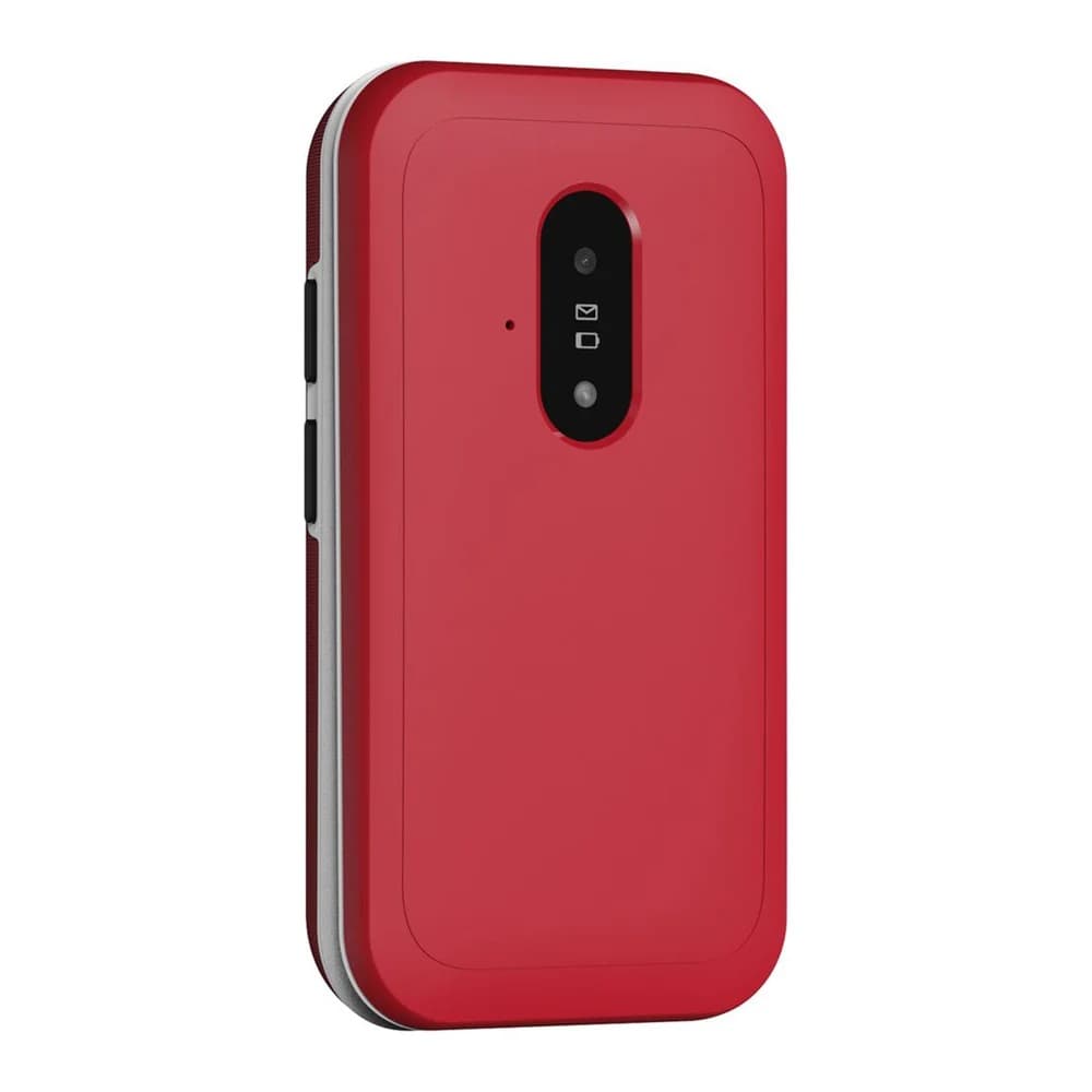 Doro Leva L20 4G Flip Phone Red/White - Image 3