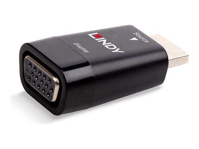 Lindy 38194 HDMI to VGA Converter Dongle 1920x1200@60Hz Black