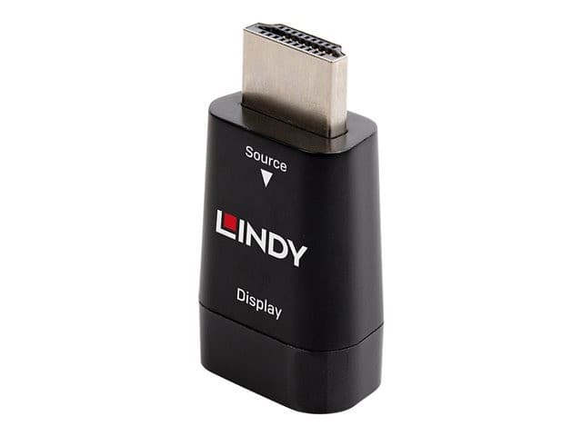Lindy 38194 HDMI to VGA Converter Dongle 1920x1200@60Hz Black - Image 2